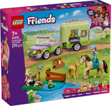 Lego friends trailer met paard en veulen - afbeelding 1