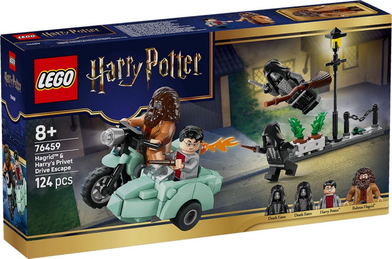 Lego harry potter hagrid en harry's ligusterlaan ontsnapping