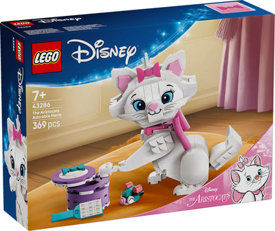 Lego disney de aristokatten: schattige marie