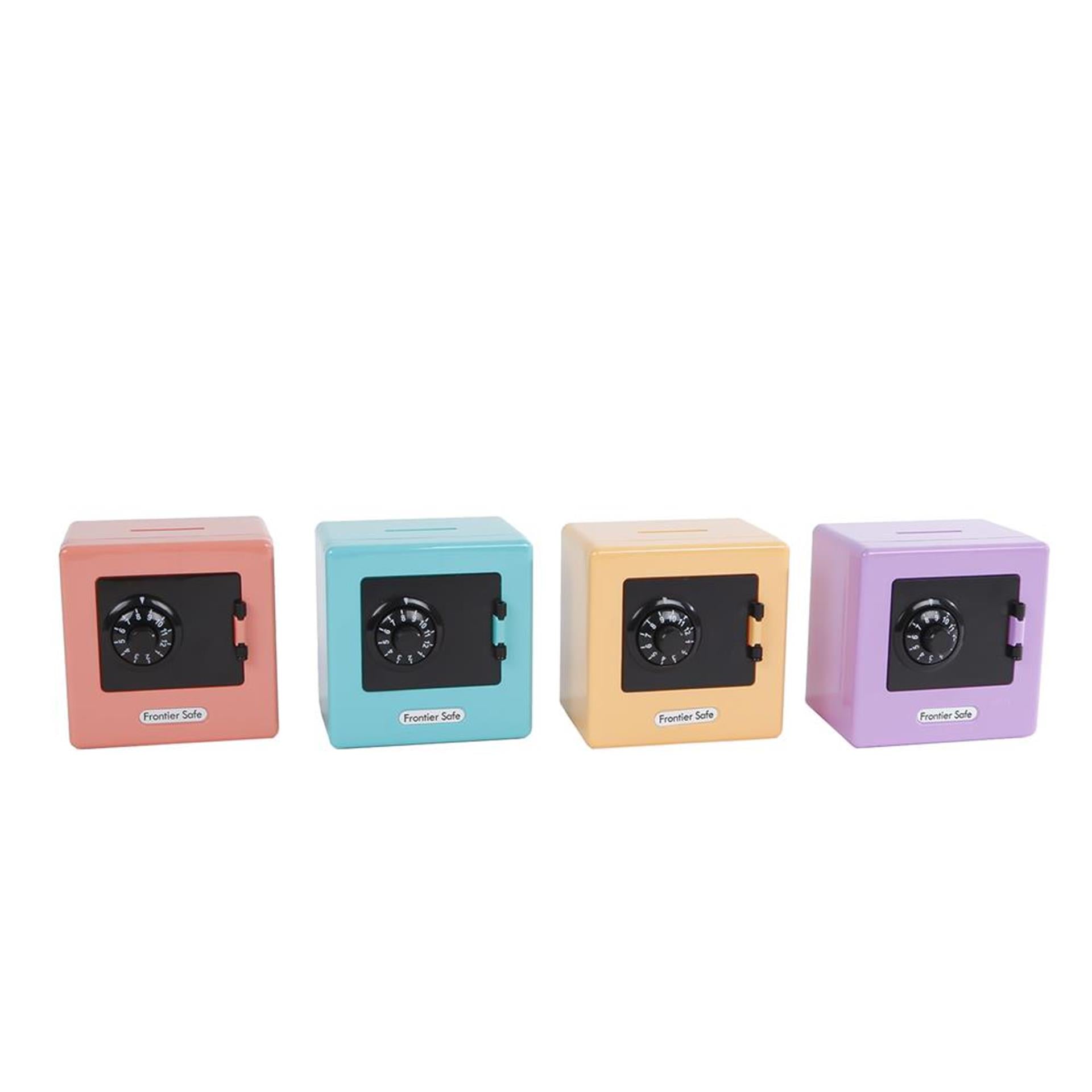 Mini geldkluis met geheime code, 9cm