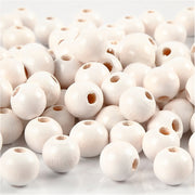 Https: www.cchobby.nl houten-kralen-d-8-mm-gatgrootte-2-mm-ca-80-stuk-wit-15-gr-1-doos - afbeelding 1