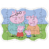 Puzzel peppa pig familie. 24 stukjes. 3+