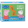 Peppa pig memo met nummers. 3+