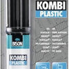 Bison kombi plastic blister 25 ml, super sterk, vullend, 2-componentenlijm, inclusief mengbankje en mengspatel, temperatuurbestendig van - 40°c tot + 120°c