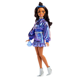 Barbie fashion deluxe style blue sweater