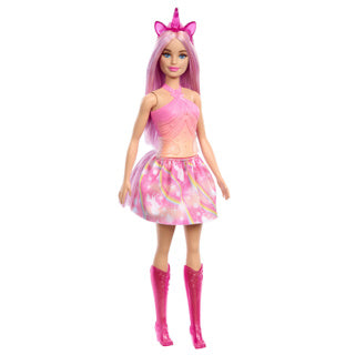 Barbie fantasy basis unicorn jurk | 2 stuks