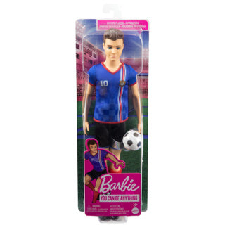 Barbie en ken soccer blauw | 6 stuks