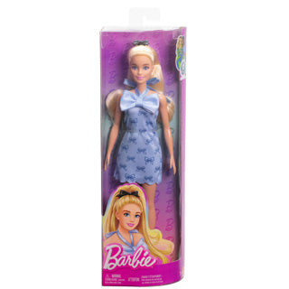 Barbie fab fashionista pop blue bows | 2 stuks