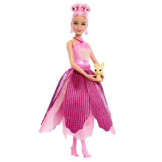 Barbie reveal flower supprise pink tulip