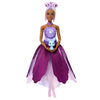 Barbie petal pop geparfumeerde modepop - paarse jurk