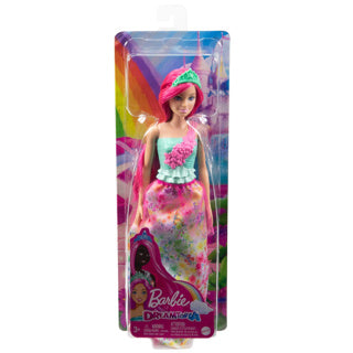 Barbie dreamtopia princess pink hair | 3 stuks