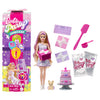 Barbie party unboxed 2 1 pop met lichtroze jurk