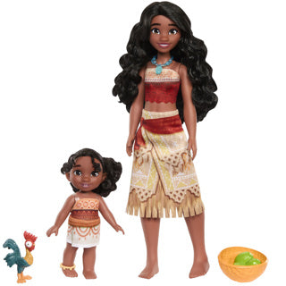 Disney princess vaiana fashion doll 2-pack