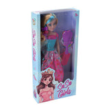 Pop prinses 43 cm assorti | 2 stuks - afbeelding 1