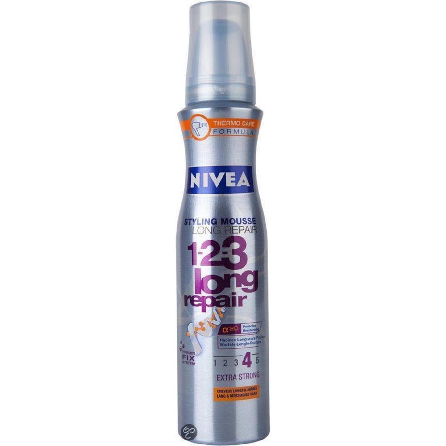 Nivea styling mousse long repair 4 150ml