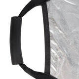 Studioking grip reflector zilver wit crgsw60 60 cm - afbeelding 2