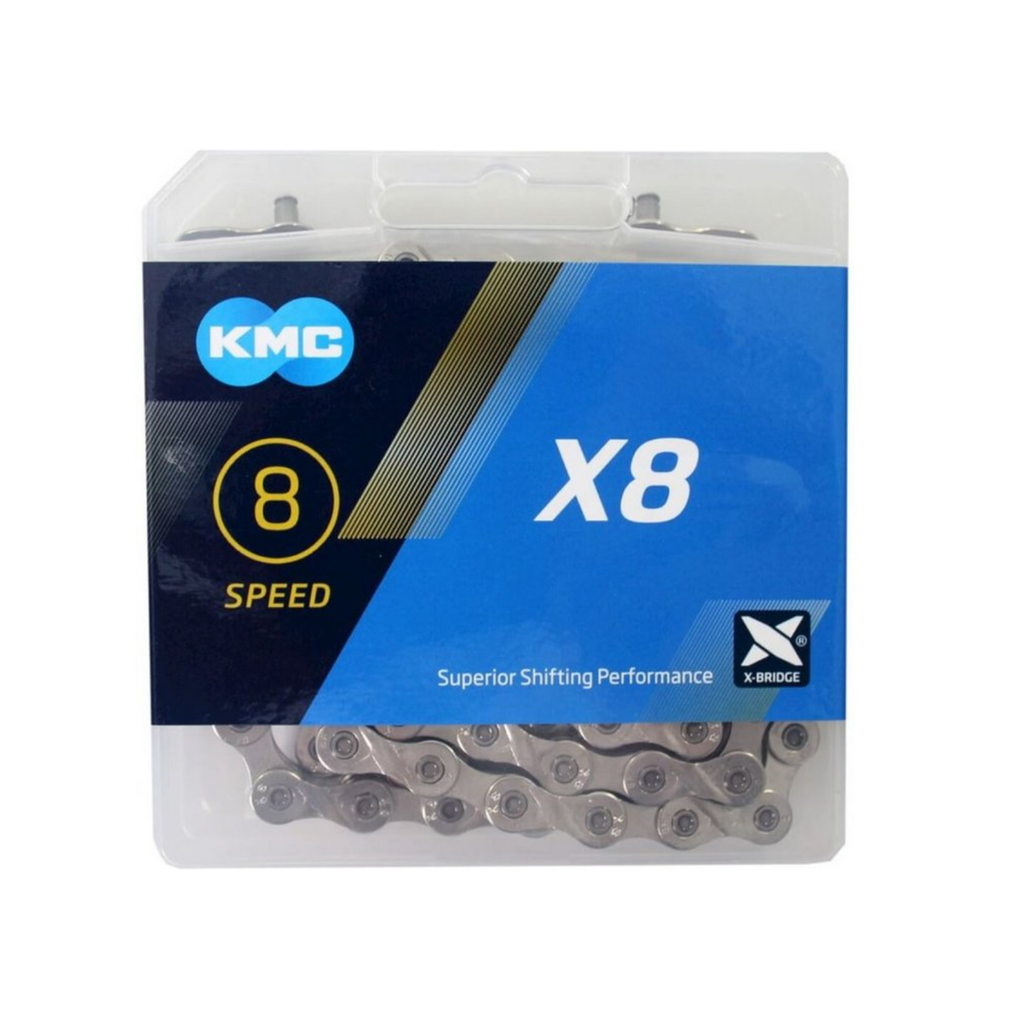 KMC Fietsketting X8 Zilver 114 schakels
