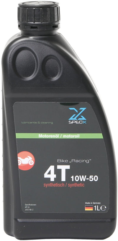 Spec-x motoröl bike 4t racing motor oil 4t 10w-50 raci 1l bike