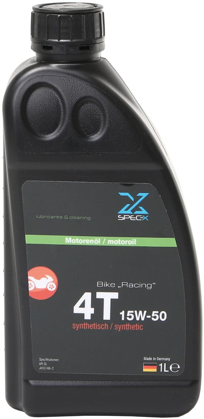 Spec-x motoröl bike 4t racing motor oil 4t 15w-50 raci 1l bike