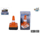 Kids globe pion met licht 4cm
