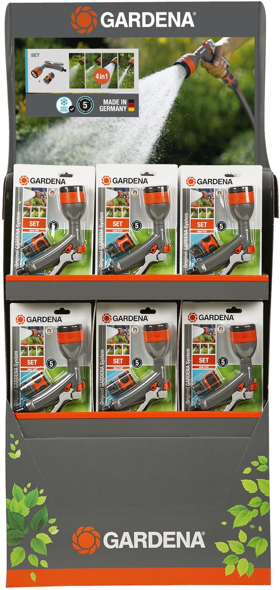 Gardena multibroes - handsproeier - promo