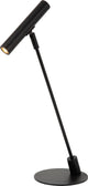 Lucide alec - bureaulamp - led 3 stepdim - g9 - 1x3w 2700k - inclusief omwisselbare ringen - zwart
