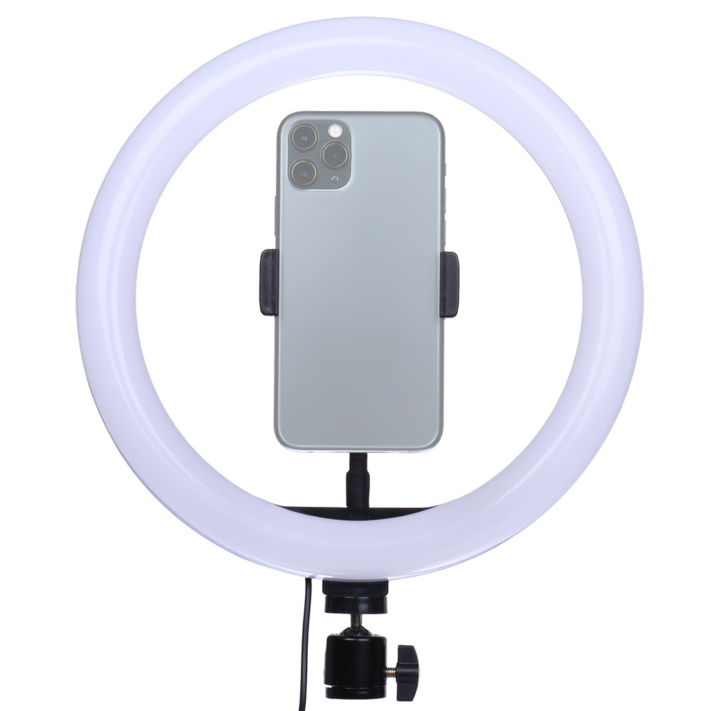 Studioking led vlog set sk-k190 met ringlamp en microfoonhouder