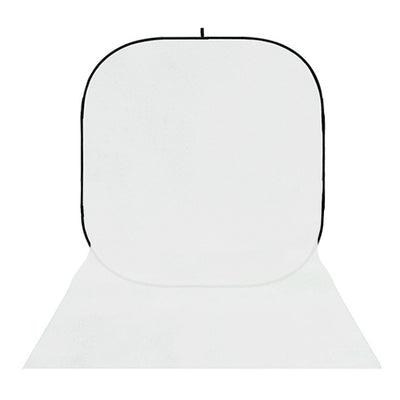 Studioking background board bbt-01-20 wit zwart 400x150 cm