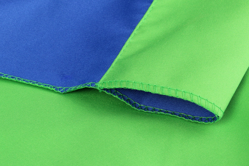 Studioking achtergronddoek 2,7x5 m blauw groen