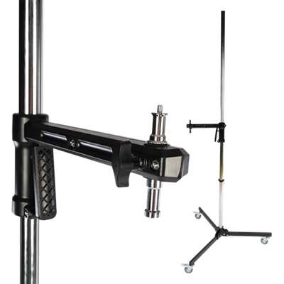 Studioking heavy duty lampstatief op wielen fpt-3604 220 cm
