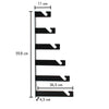 Studioking achtergrond support mbg-2006 voor 6 rollen