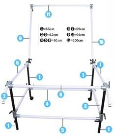 Studioking blad voor opnametafel fst-13240