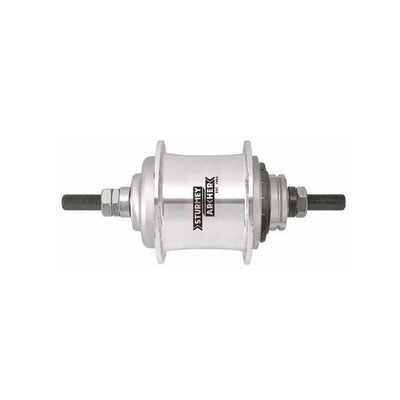 Versnellingsnaaf Sturmey Archer S-RF3 3 speed vrijloop - 36 gaats - zilver