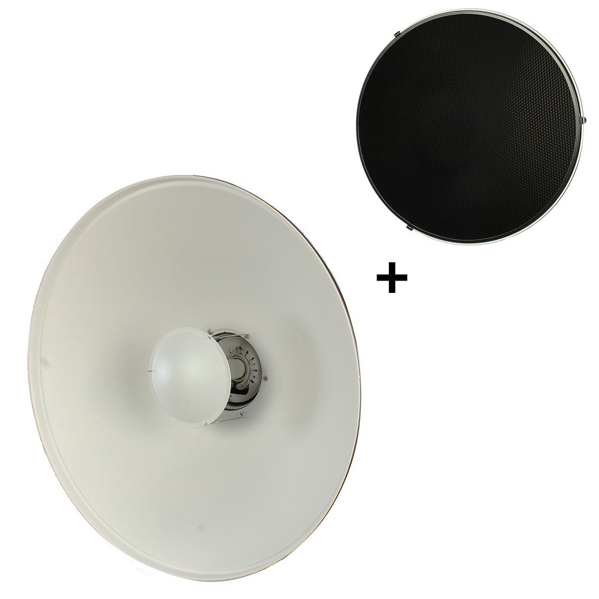 Studioking beauty dish wit sk-bd550w 55 cm met honingraat