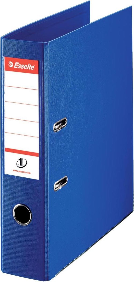 Esselte ordner blauw a4 500 vel karton polypropyleen