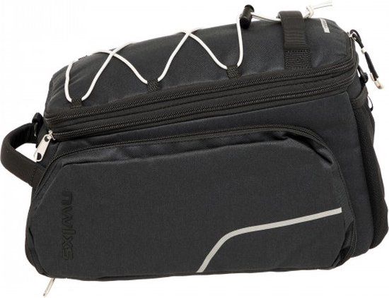 Sports Trunkbag Racktime 2 - Waterafstotend Polyester - 31L - Zwart Grijs