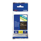 Labeltape brother tze354 24mmx8m goud zwart