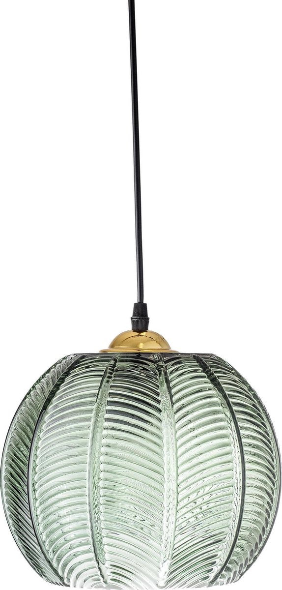 Bloomingville hanglamp glas adar groen