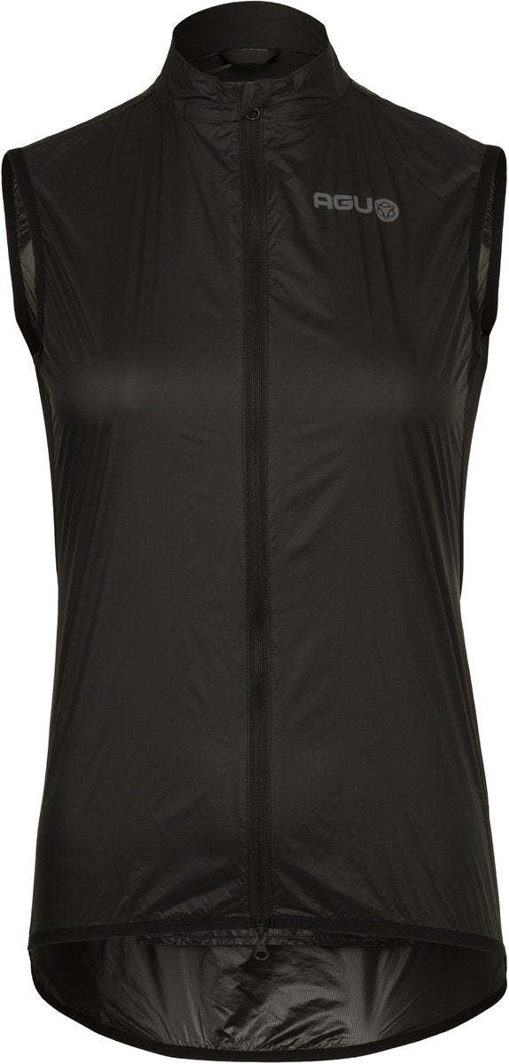 Agu wind body essential dames - zwart - winddicht en waterafstotend m
