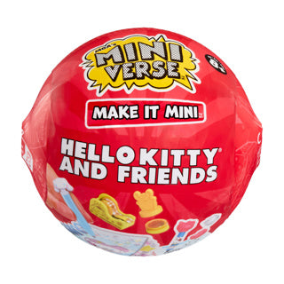 Miniverse make it make it mini hello kitty and friends series 3 - knutselset - maak sanrio miniaturen
