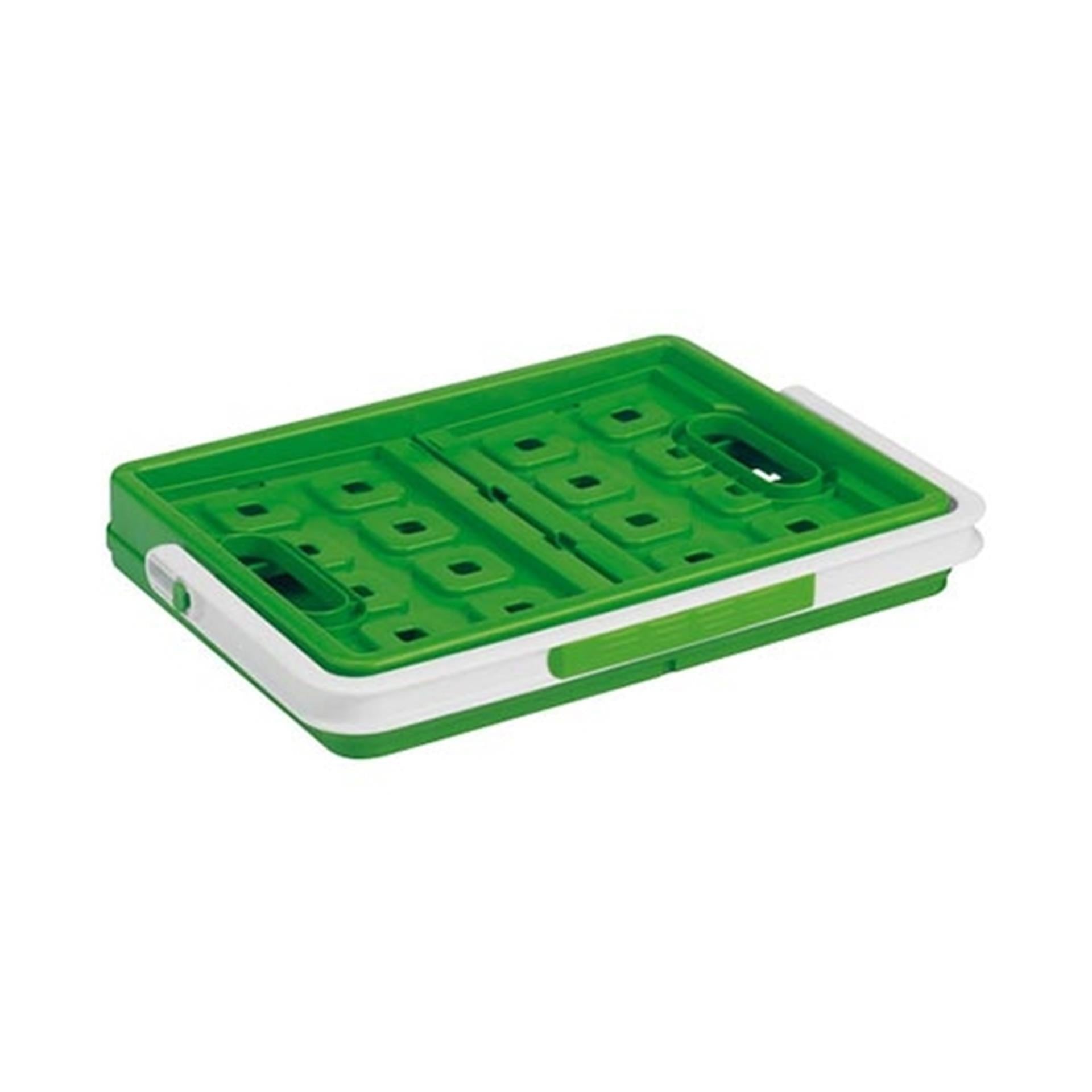Sunware vouwkrat 24ltr groen handgreep