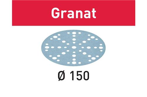 Festool accessoires schuurschijf stf d150 48 p150 gr 100 granat - 575165