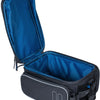 Basil Sport Design Trunkbag - Grijze fietsbagagedragertas, 7-15L, waterafstotend, voor reguliere fiets en e-bike