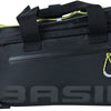 Basil Miles Trunkbag - Sportieve zwarte bagagedragertas voor sportievelingen - 7L - Zwart Lime