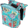Basil Bloom Field dubbele fietstas, waterdicht, sky blue, 35L