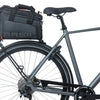Basil Miles XL Pro bagagedragertas, zwart oranje, waterdicht, 9-36L, geschikt voor elektrische fietsen