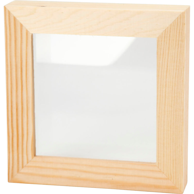 Creativ company https: www.cchobby.nl 3d-lijst-met-glas-d-2-5-cm-afm-12-3x12-3-cm-1-stuk