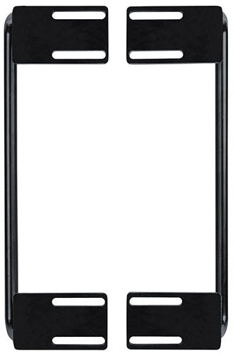 MIK pannier bag tubes - voor MIK bagagedragerplaat - 2 stuks - zwart