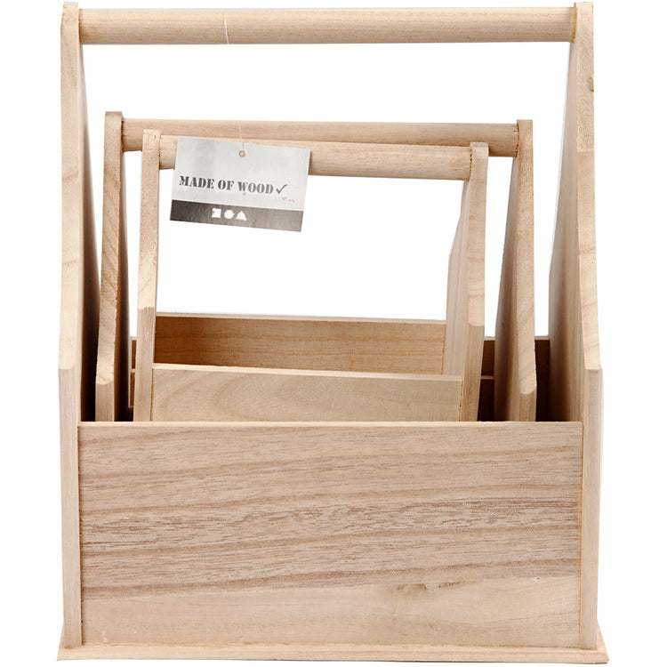 Creativ company http: www.cchobby.nl flessenhouder-afm-24x17-5x28-cm-3-stuk-1-set