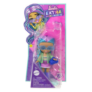 Barbie extra mini's pop met accessoires assorti | 4 stuks